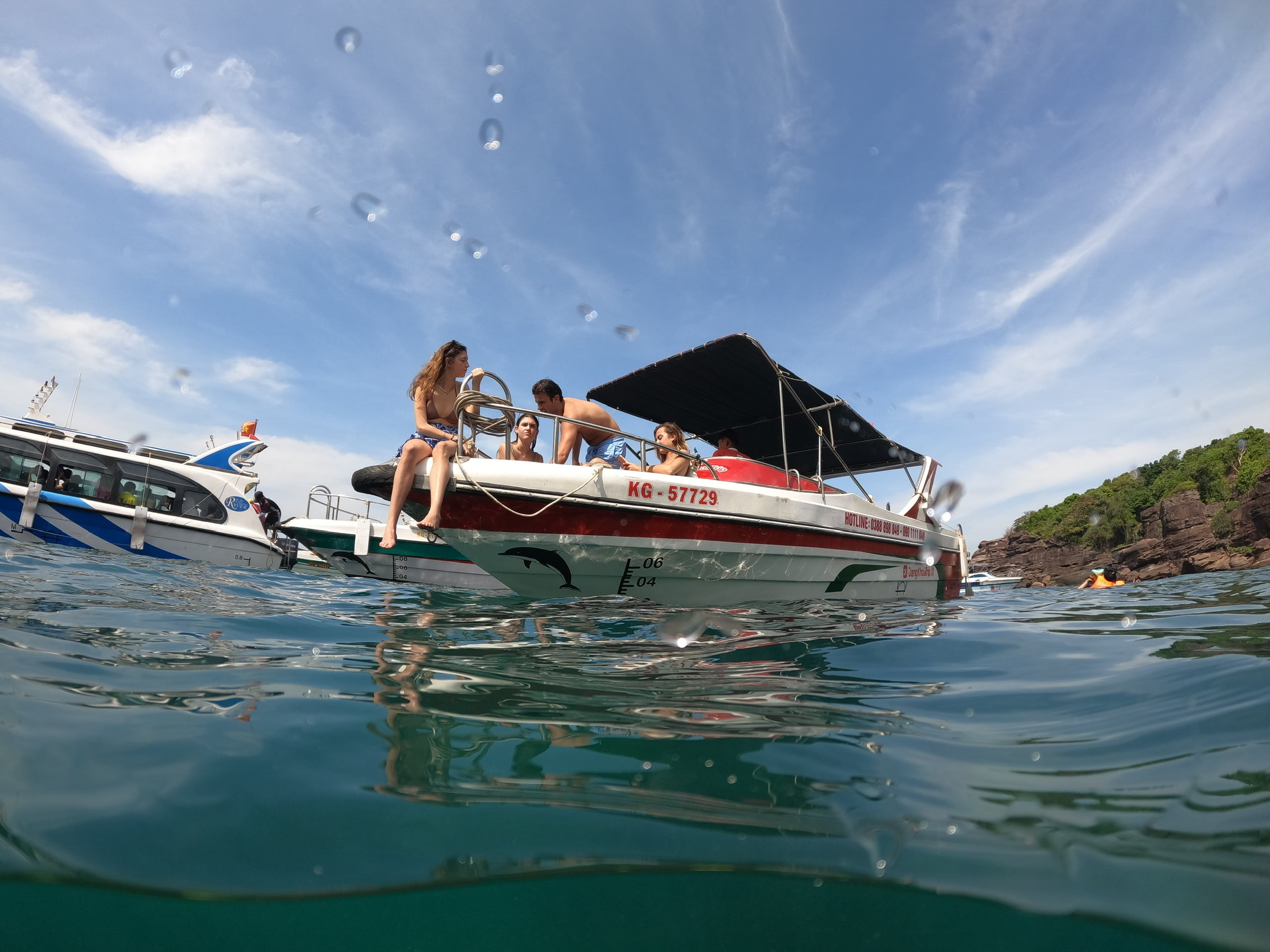 Local speedboat Phu Quoc